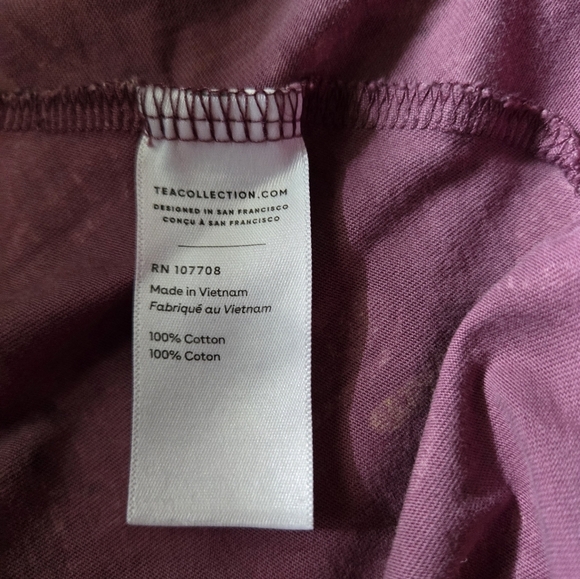 Tea Collection Skirted Ballet Dress Bunny Pops Purple 6 - Picture 4 of 5